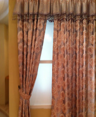 Flame retardant curtain